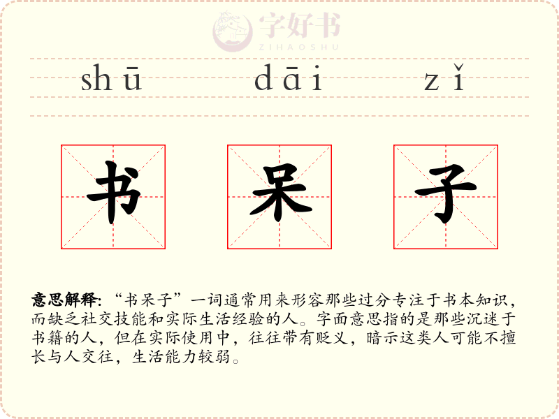 书呆子