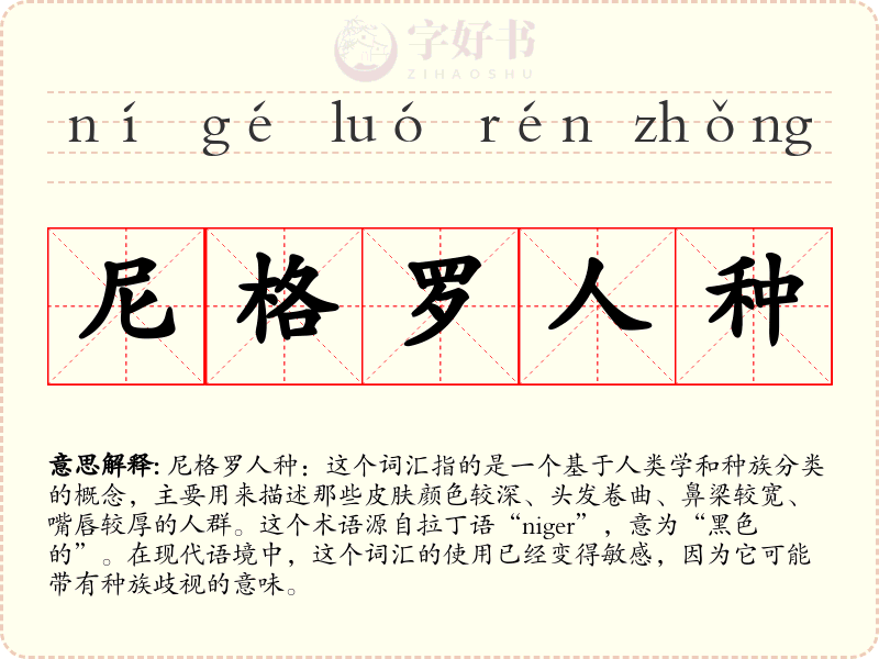 尼格罗人种