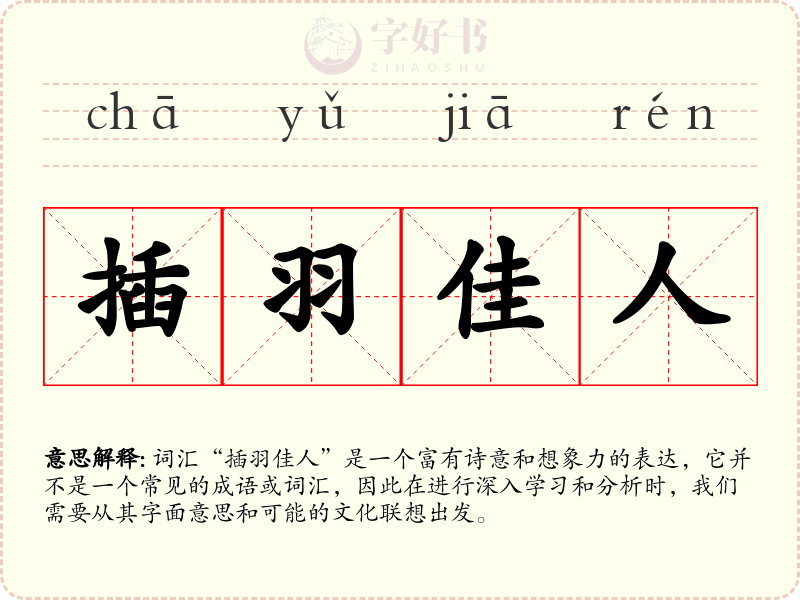 插羽佳人