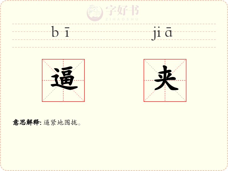 逼夹
