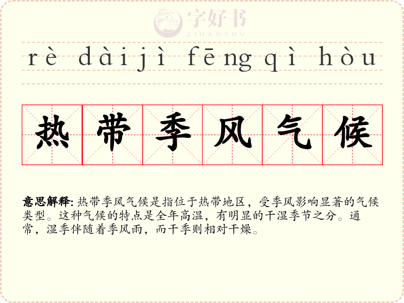 热带季风气候