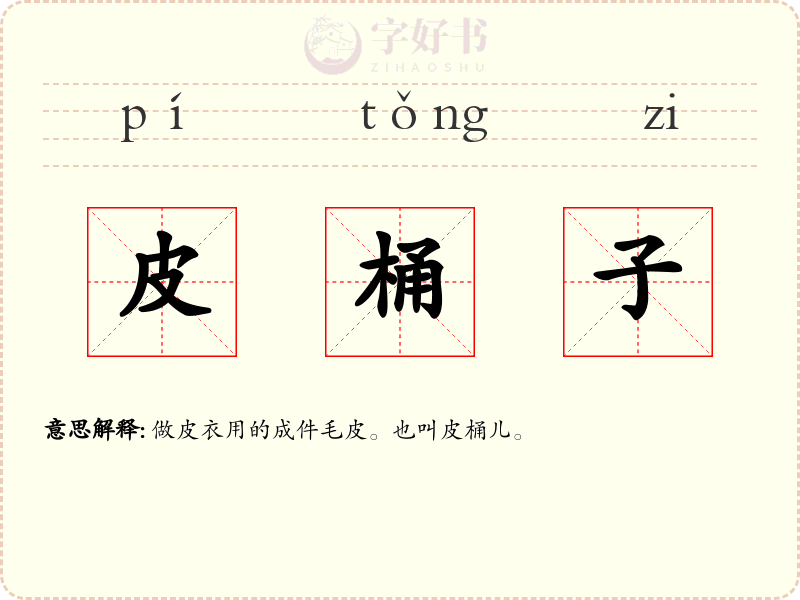 皮桶子