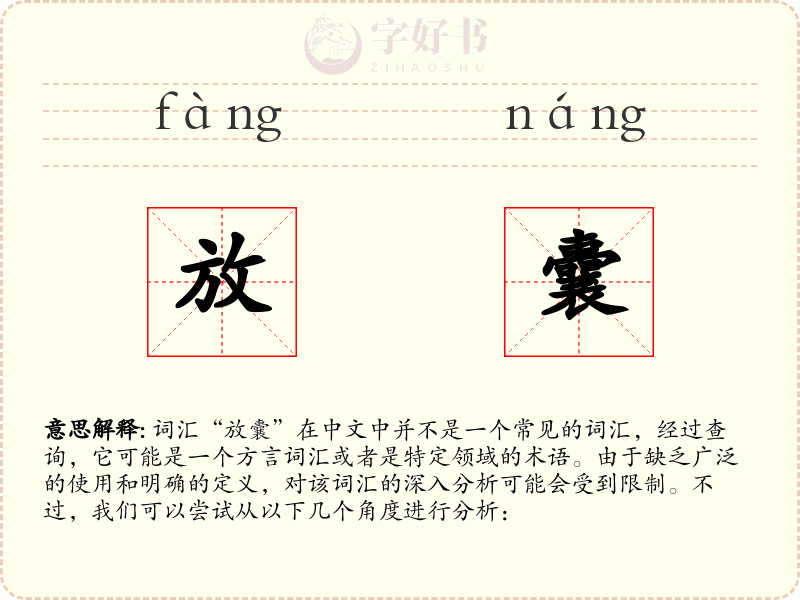 放囊