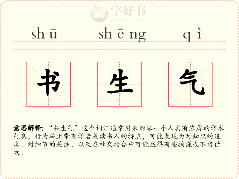 书生气