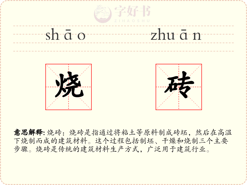 烧砖