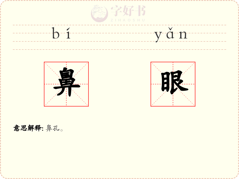 鼻眼