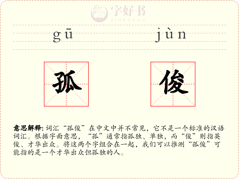 孤俊