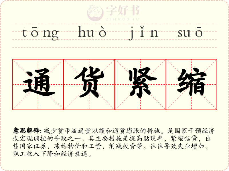 通货紧缩
