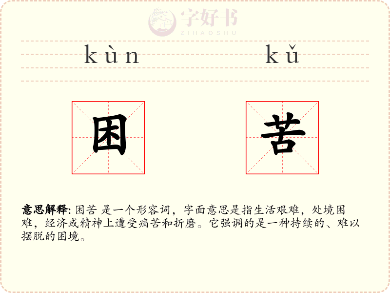 困苦