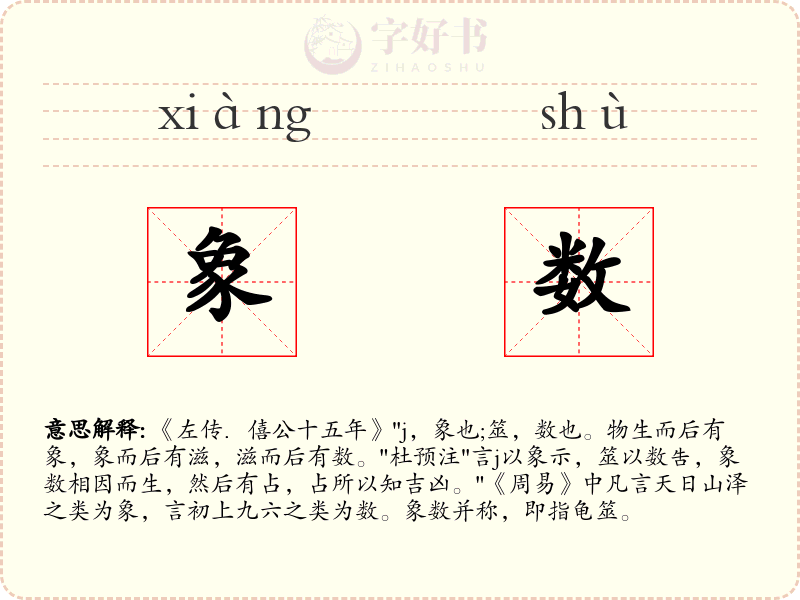 象数