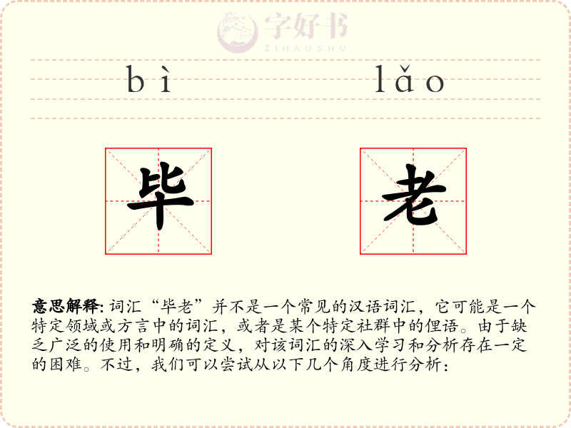 毕老
