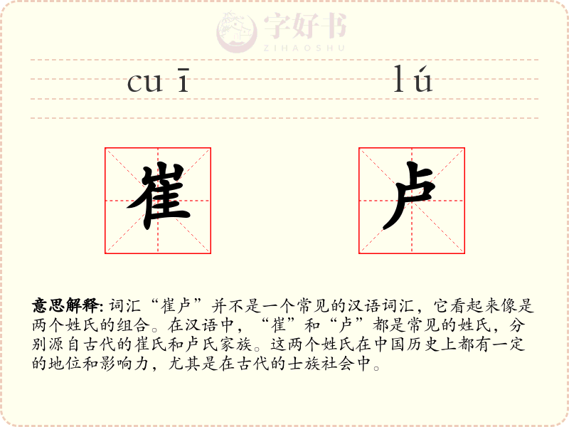 崔卢