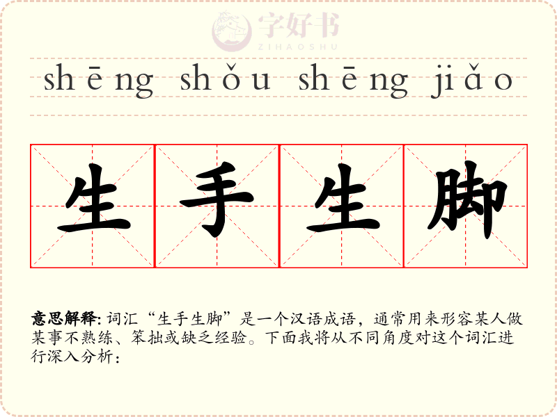 生手生脚