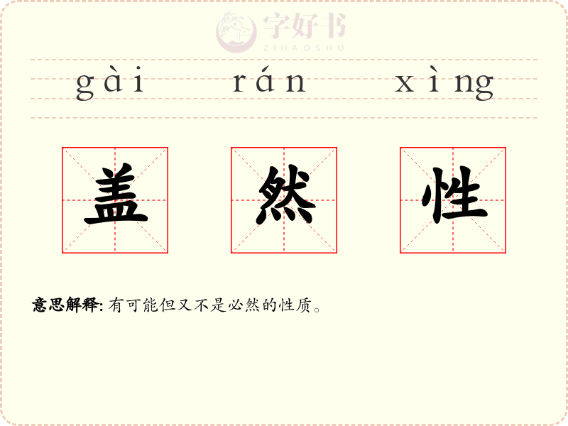 盖然性