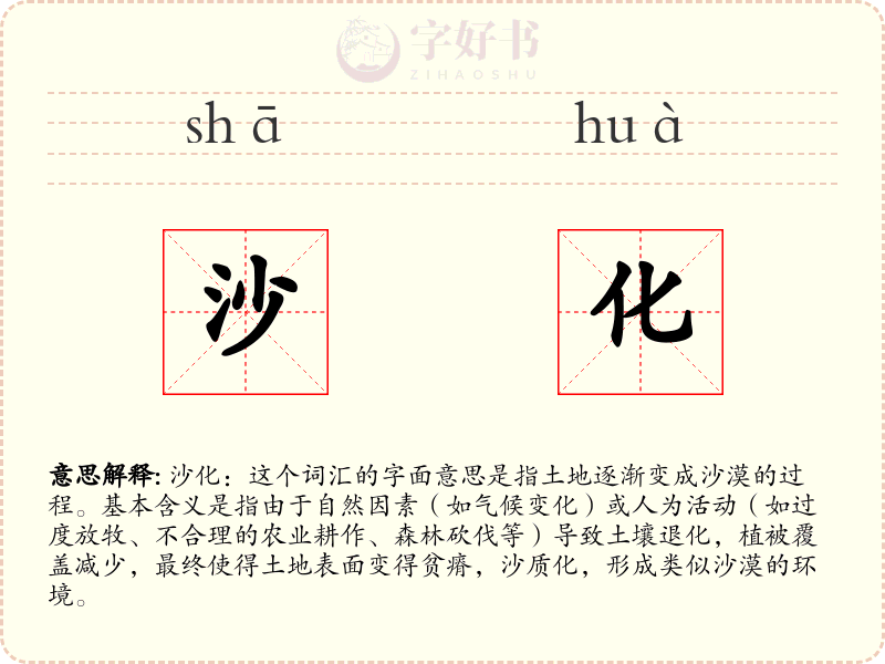 沙化