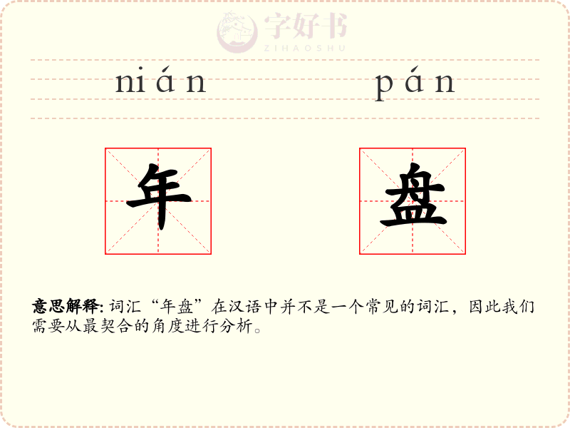年盘