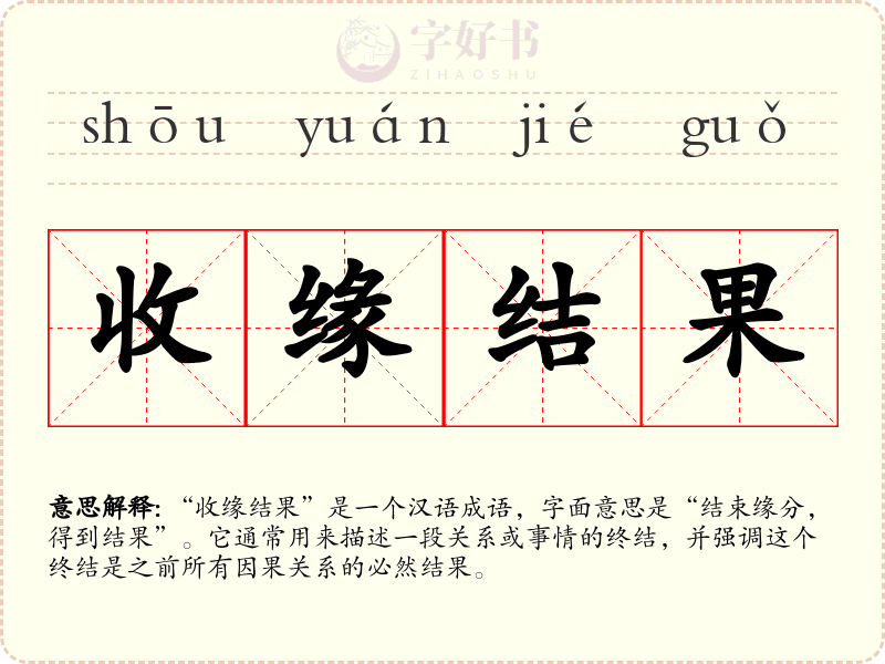收缘结果