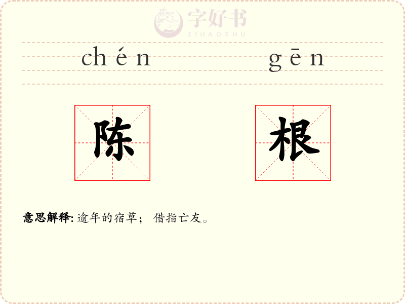 陈根