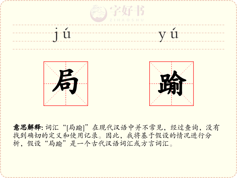 局踰