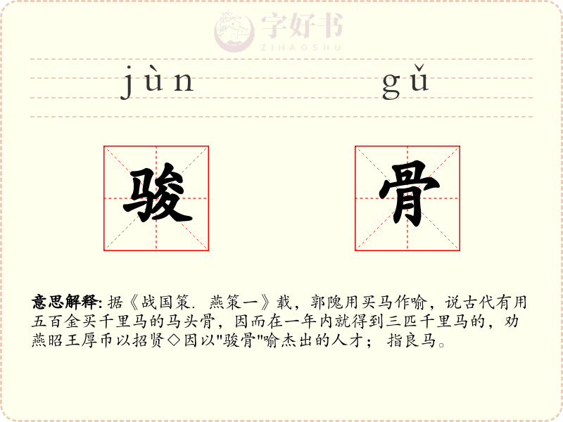 骏骨