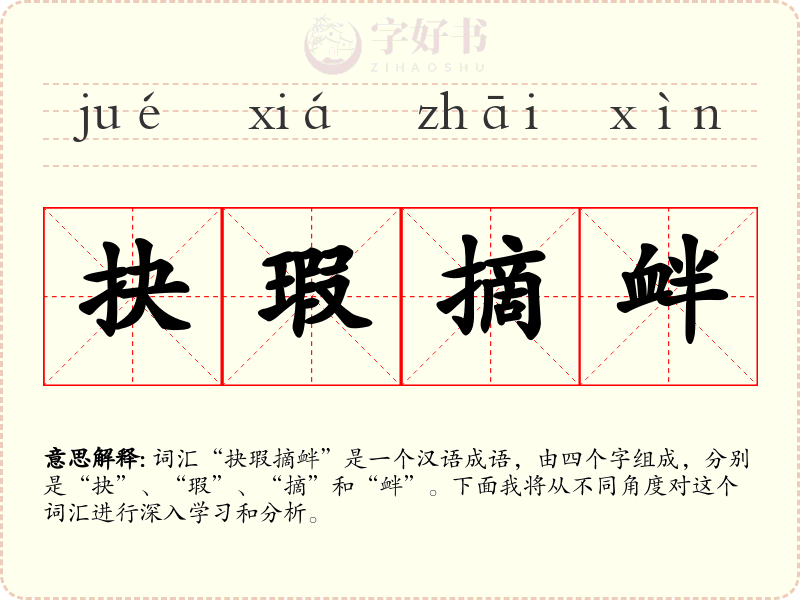 抉瑕摘衅