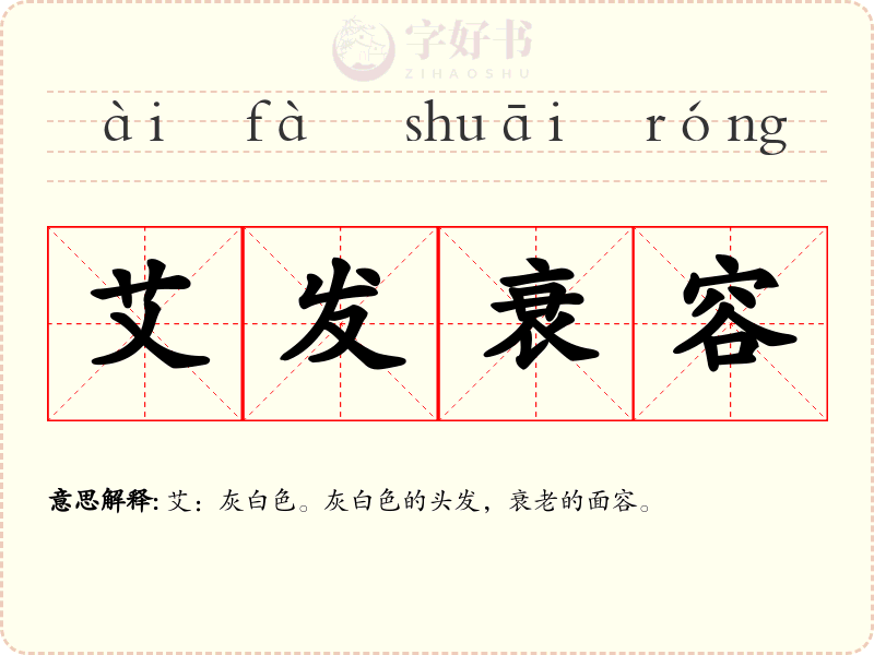 艾发衰容