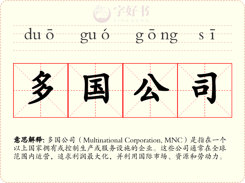 多国公司