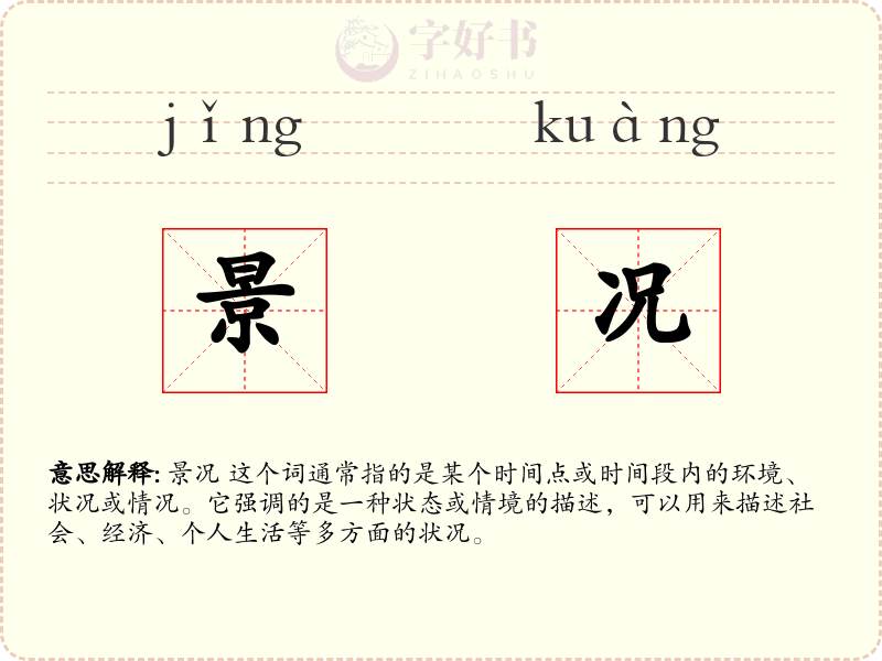 景况
