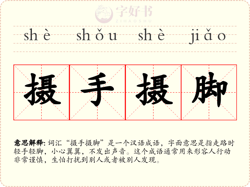 摄手摄脚