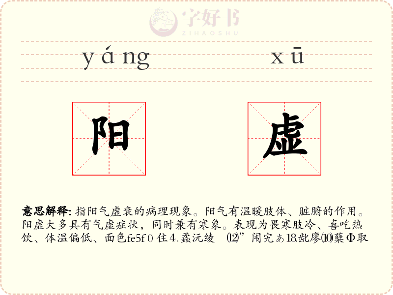 阳虚