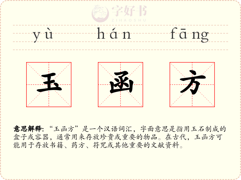 玉函方