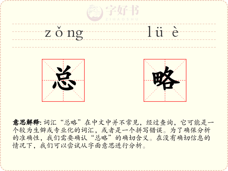 总略