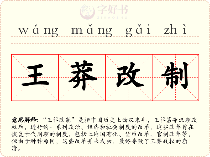王莽改制