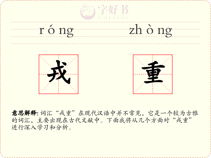 戎重