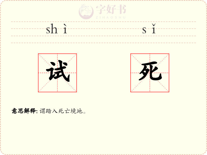 试死