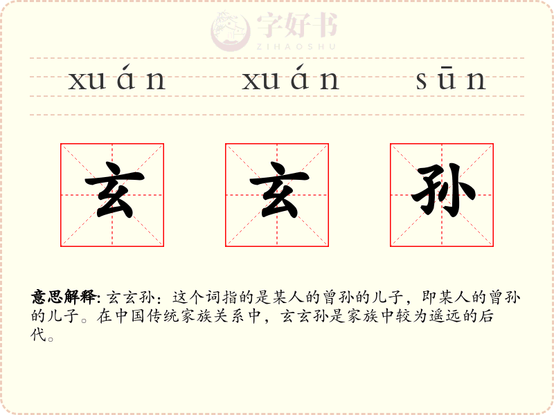 玄玄孙