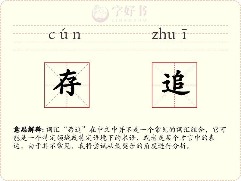 存追