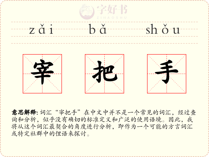 宰把手