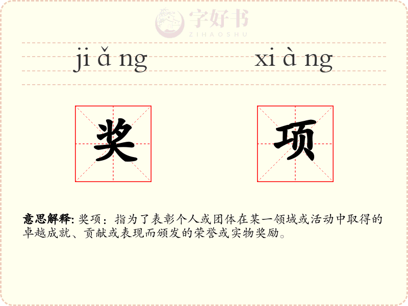 奖项