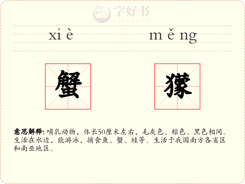 蟹獴