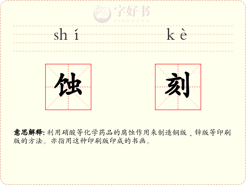蚀刻