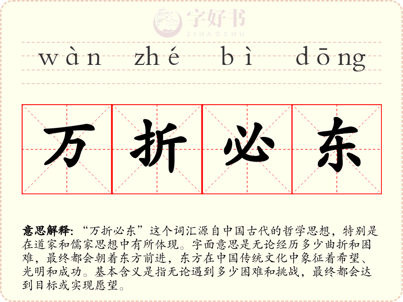 万折必东