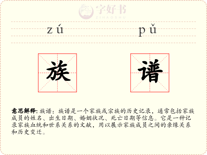 族谱