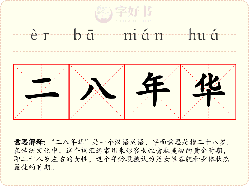 二八年华