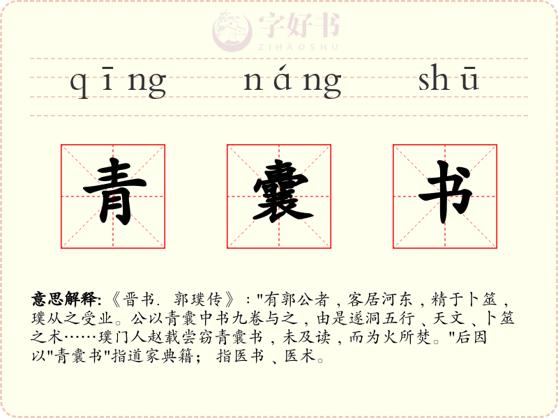 青囊书