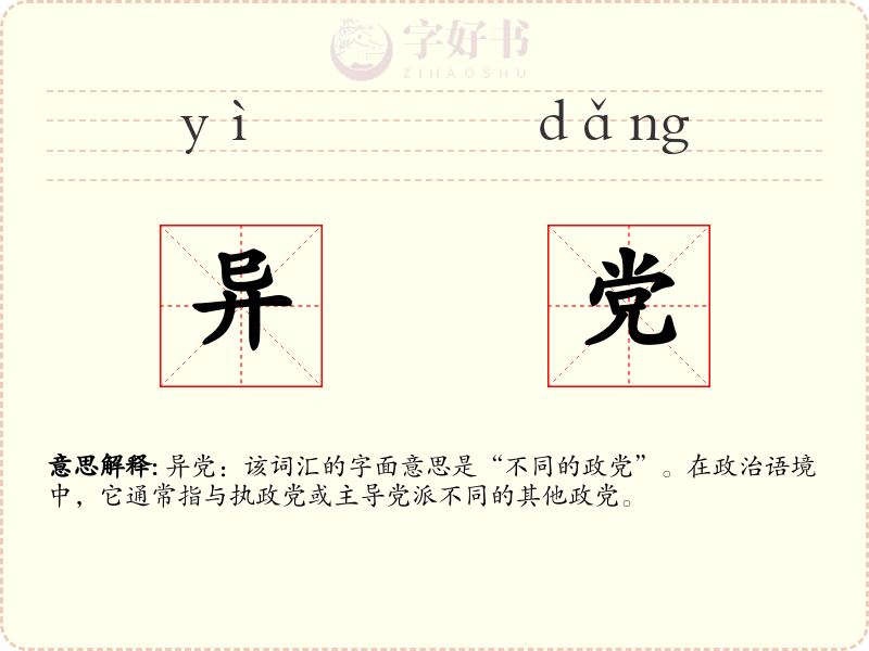 异党