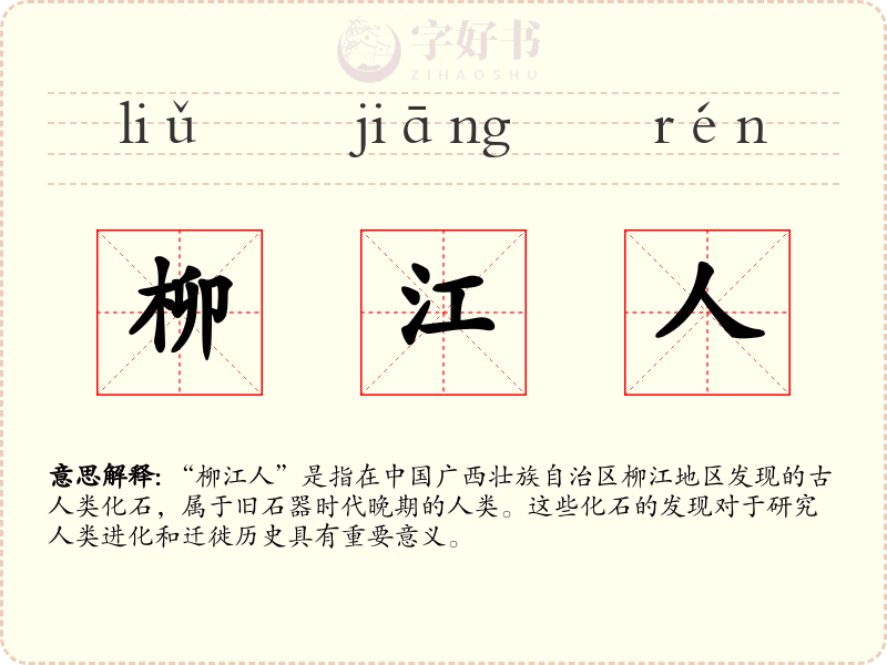 柳江人