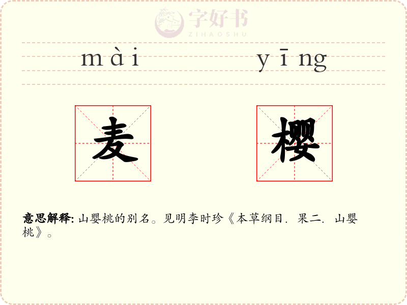 麦樱