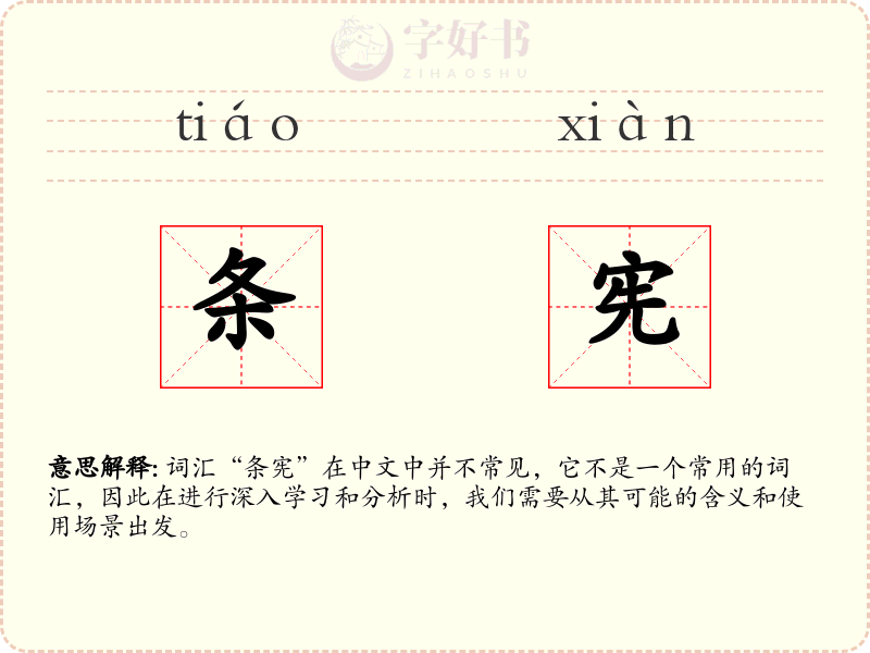 条宪