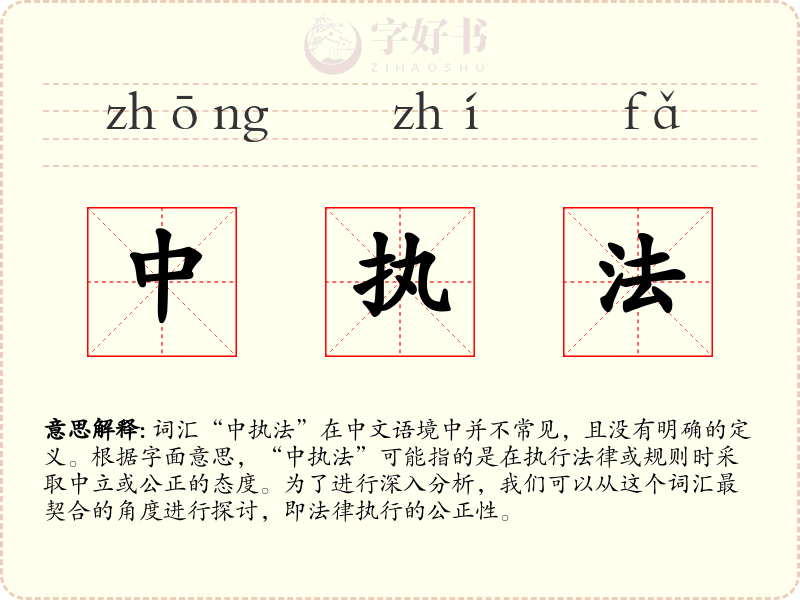 中执法